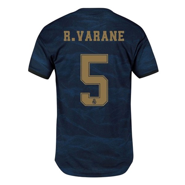 Camiseta Real Madrid NO.5 Varane Replica Segunda Ropa 2019/20 Azul